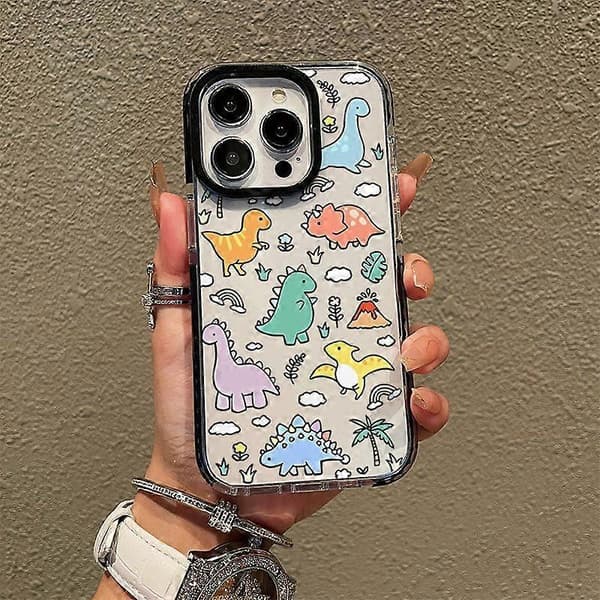 Etui til iPhone 13, klart TPU Bumper telefondeksel design