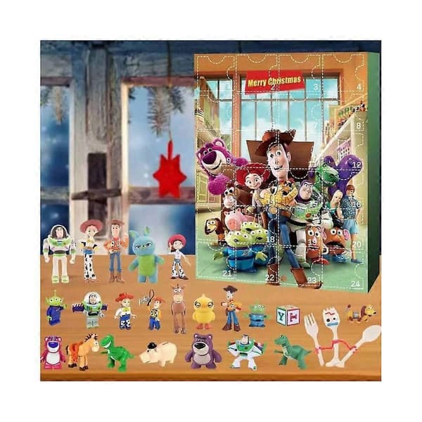 Toy Story julekalender 24 dager nedtelling til jul blindboks leker gave