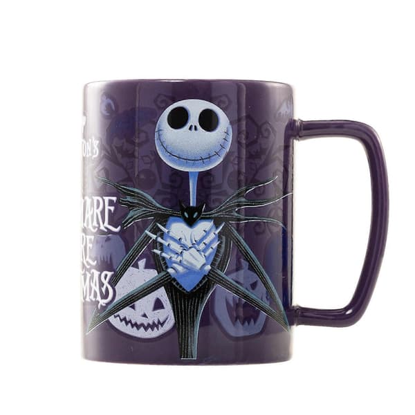 The Nightmare Before Christmas Jack Skellington -persikkapintainen muki