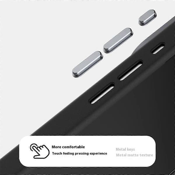 ABEEL For iPhone 17 Air-deksel kompatibel med MagSafe Beast Texture Micro-Embossing bakdeksel