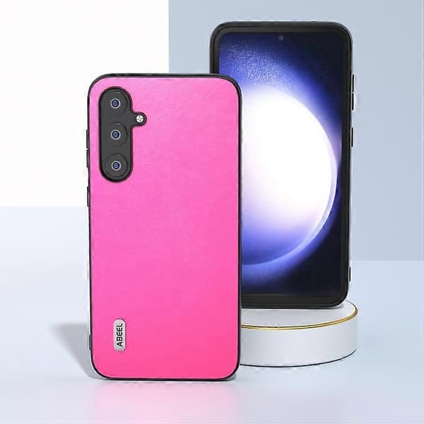 Til Samsung Galaxy S23 FE 5G ABEEL Arashi tekstur PU-telefondeksel