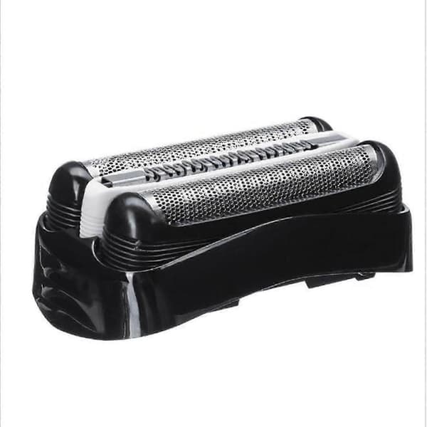 2X Barberblad Erstatning Barberfoliehode Del Kuttertilbehør for Braun Barbermaskin 32B 32S 21B 21S, 32B Base
