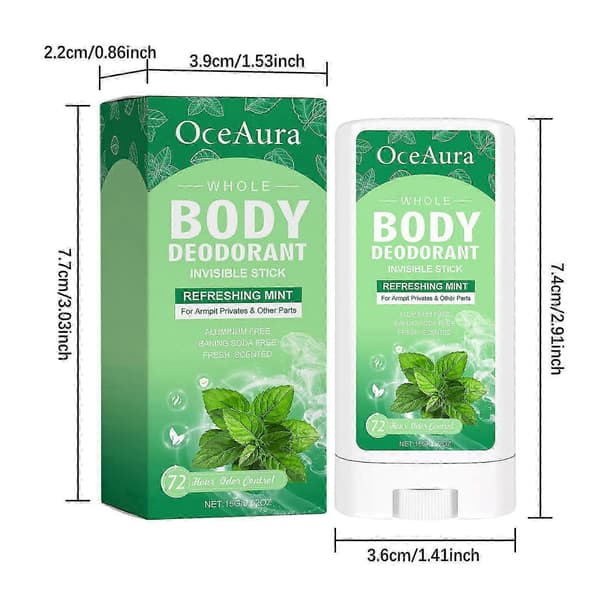 2026 Hole Body Deodorant Smooths Solid Deodorant Dam PUW0690