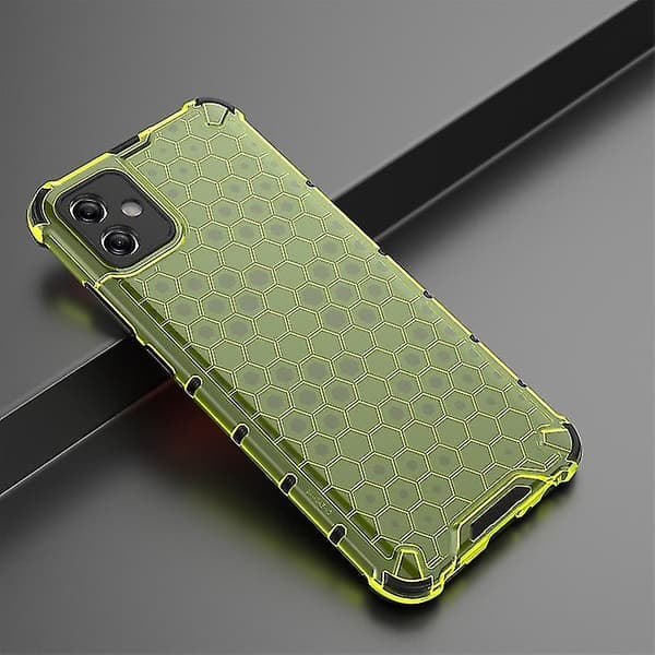 För Samsung Galaxy A04e 4g Honeycomb Phone Case (vit)