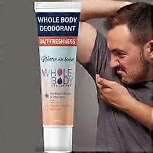 Helkroppsdeodorantkräm för kvinnor, persika- och vaniljblomdoft, aluminiumfri deodorant, 72 timmars luktskydd