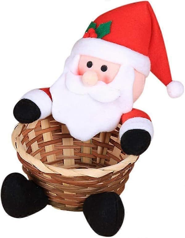 God jul godterioppbevaringskurv dekorasjon