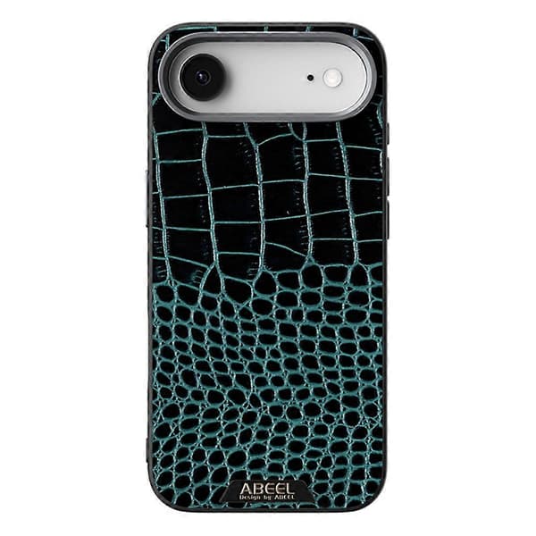 ABEEL för iPhone 17 Air Case kompatibel med MagSafe Crocodile Texture Micro-Embossing Back Cover