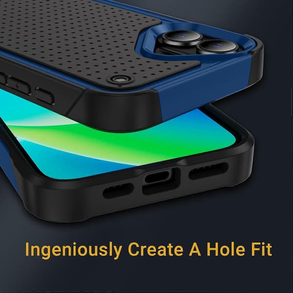 PC + TPU telefondeksel til iPhone 16