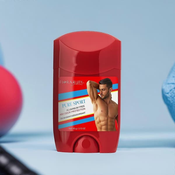 Aluminiumfri Deodorantkräm för Män, Långvarigt Svett- och Luktskydd, Fräsch Doft