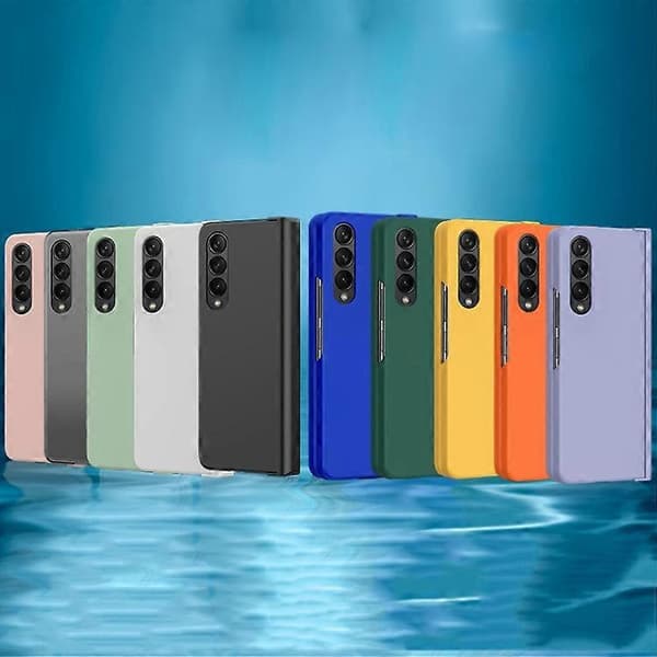 För Samsung Galaxy Z Fold4 5G PC Skin Feel vikbart telefonfodral