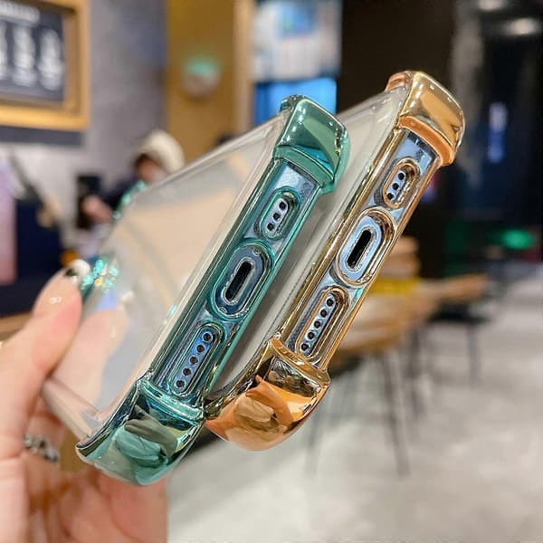 Galvanisering Space Telefondeksel til iPhone 12 Pro