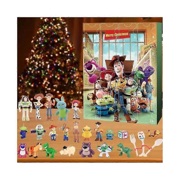 Toy Story julekalender 24 dager nedtelling til jul blindboks leker gave