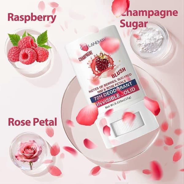 Champagne Blush Deodorantstift, 72H Osynlig Solid, 15g