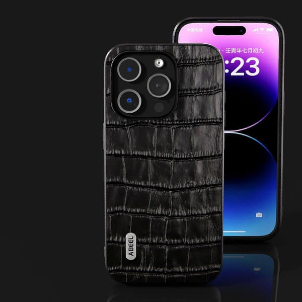 ABEEL Krokodille tekstur deksel til iPhone 14 Plus