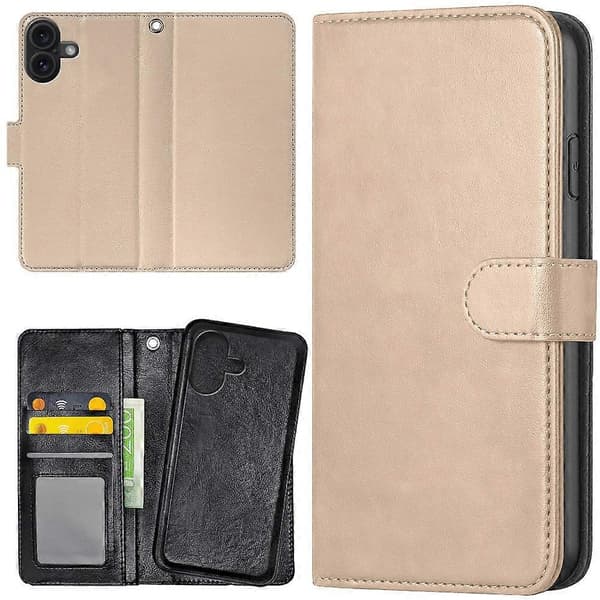 iPhone 17 - Pungcover/Etui Beige