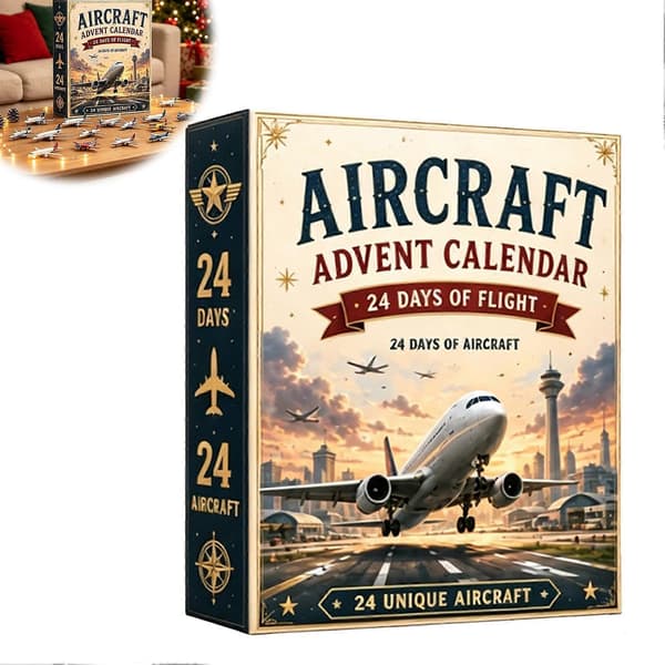 Fly-julekalender 2026, 24 dagers nedtelling til jul med 24 flymodeller