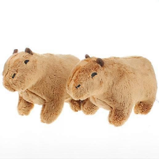 Capybara Plyslegetøj Søde Dyre Capy Marsvin Dukker