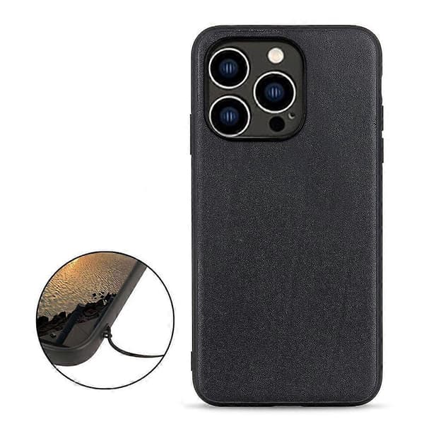 Lammskinnsfodral för iPhone 14 Pro