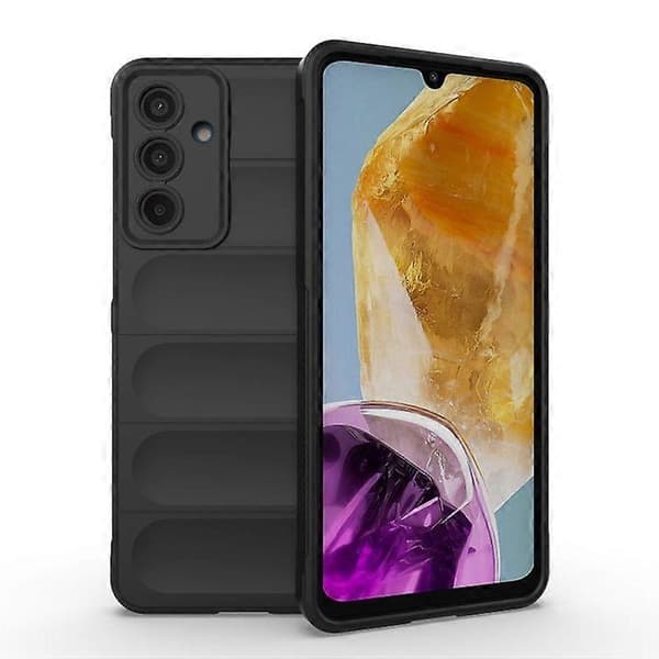Samsung Galaxy M55 5G Magic Shield TPU + flanelli -puhelinkotelo