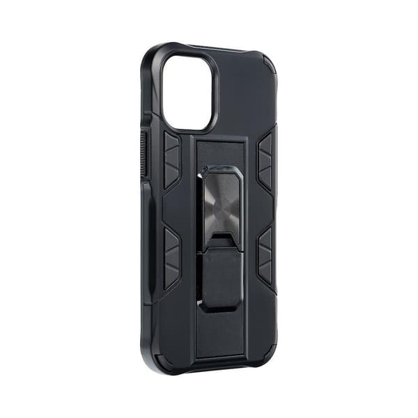 Forcell DEFENDER -suojakuori IPHONE 12 MINI -puhelimelle - Musta