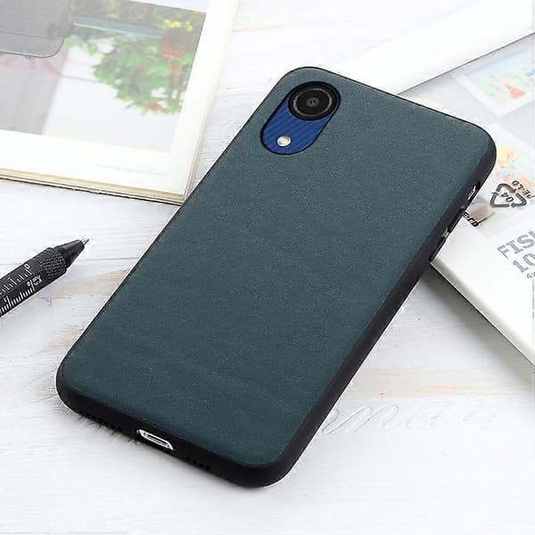 Til Samsung Galaxy A03 Core Sheep Texture Læder Telefoncover
