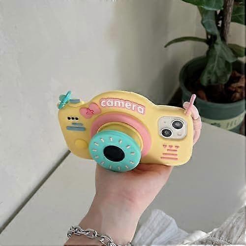 3D Tecknat Fodral för iPhone 16