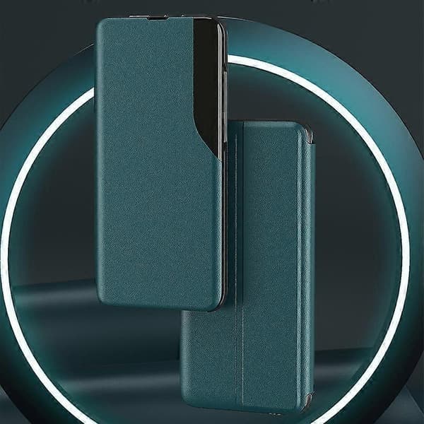 Til Samsung Galaxy S8 Side Attraction Flip Holder Læder Telefonetui