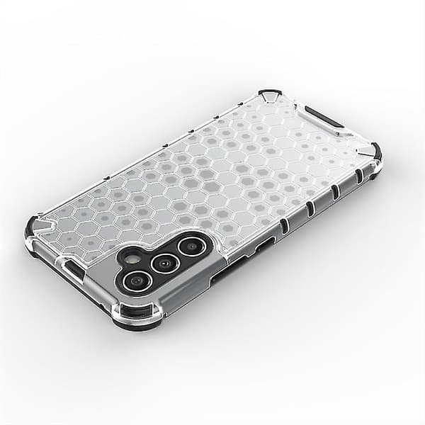 For Samsung Galaxy A04e 5g Honeycomb støtsikkert telefondeksel (rød)