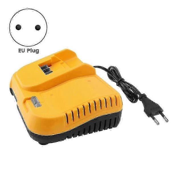 Batterilader Hurtiglader, LED-indikator, Overstrømsbeskyttelse, Kompatibel med DeWalt 20V-98V Litiumbatterier DCB200 DCB201