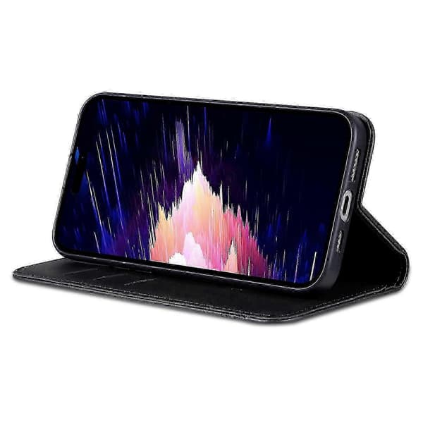 iPhone 16 Læderpungcover - Kaffe