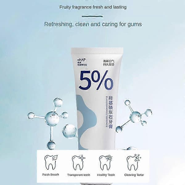 3x Nano Hydroxyapatite Tandkräm