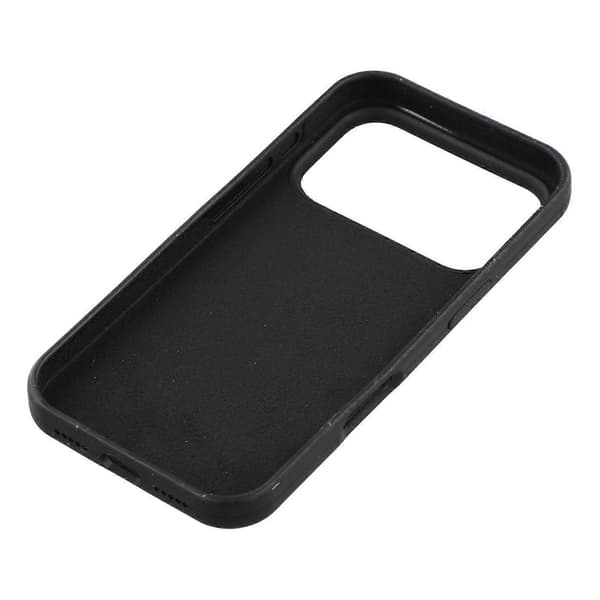 För iPhone 17 Pro Mobilskal Solid Silikon Stötsäkert Mobilskal (Svart, Svart)