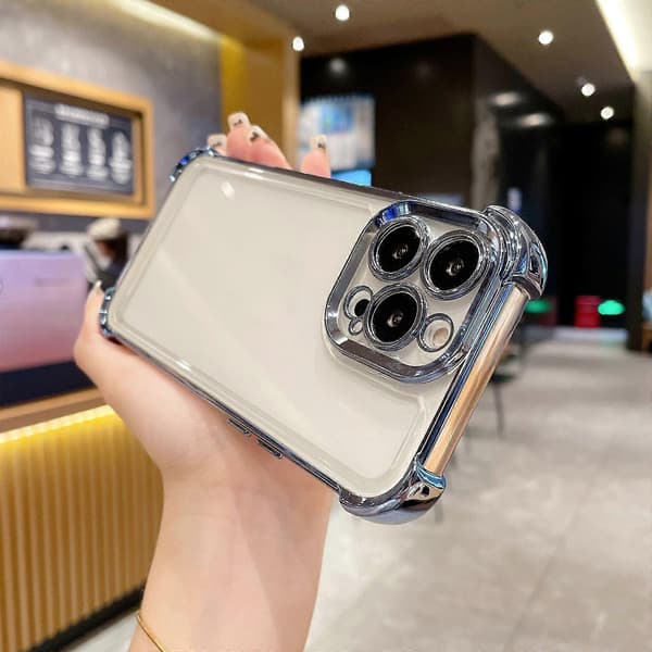 Galvanisering Space Telefondeksel til iPhone 12 Pro