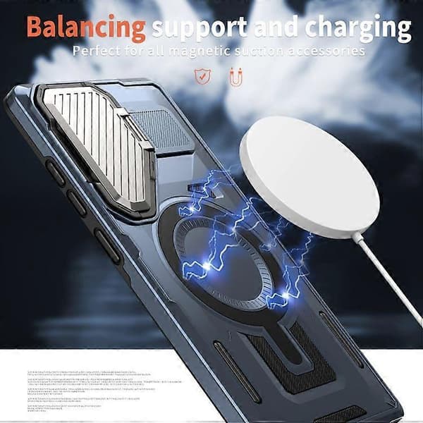 Samsung Galaxy S25 Ultra 5G Shield Frame -pidike MagSafe-puhelinkotelo