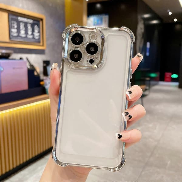 Galvanointi avaruuspuhelinkotelo iPhone 12 Prolle