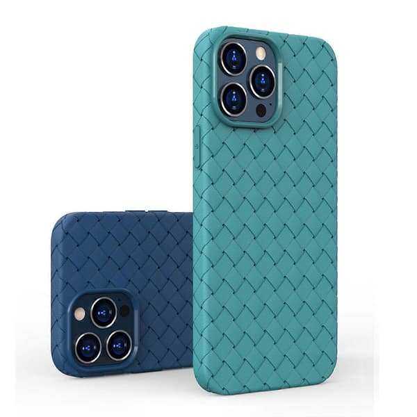 For iPhone 13 Full Coverage vevd støtsikkert TPU-deksel (rødt) For iPhone 13