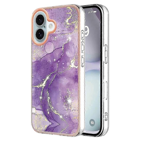 Marmor TPU-fodral för iPhone 16