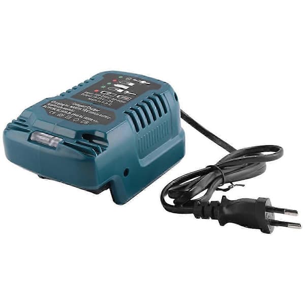 Erstatning for 18V minilader DC18RC Erstatningslader for litiumbatterier BL1860 BL1450 BL1830 EU P