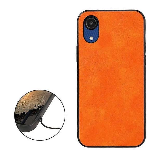 For Samsung Galaxy A03 Core Two-tone Lychee Texture Phone Case