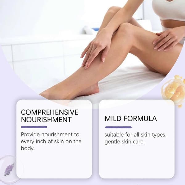 Lavendel Massage- & Hårolja - Närande, Mångsidig, Avkopplande Doft, 100ml