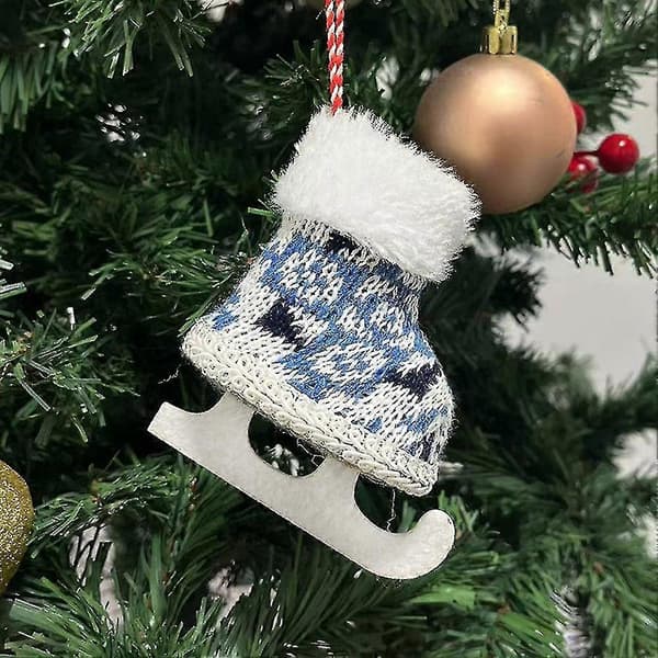 Juletræspynt Juleophæng Skøjteophæng til jul
