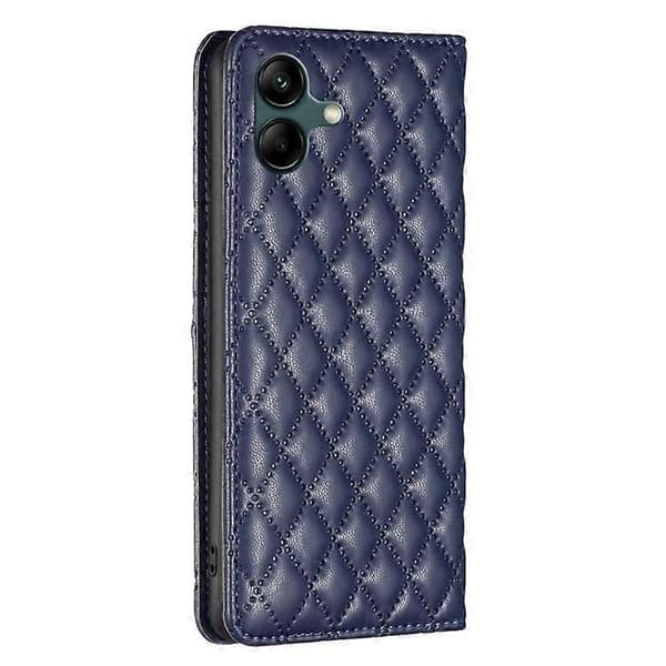 Til Samsung Galaxy A05 Diamond Lattice Magnetisk Læder Flip Telefonetui
