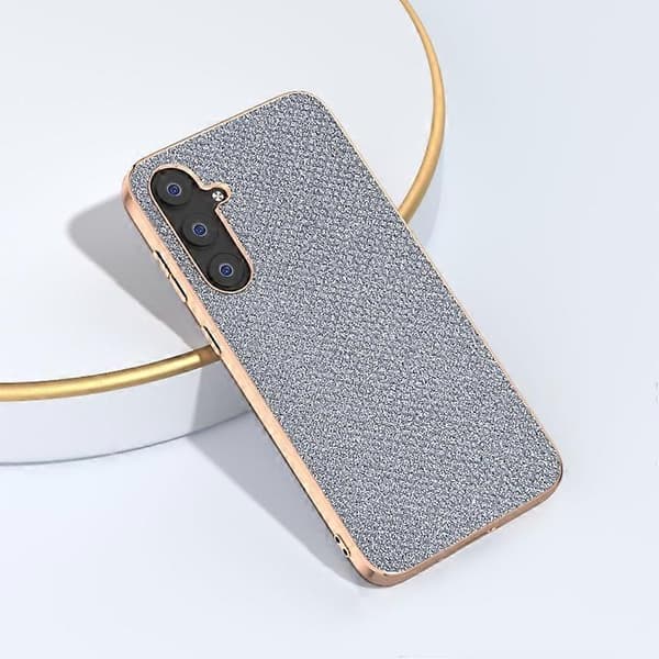 För Samsung Galaxy S23 FE 5G Nanoplätering Diamond Texture Phone Case