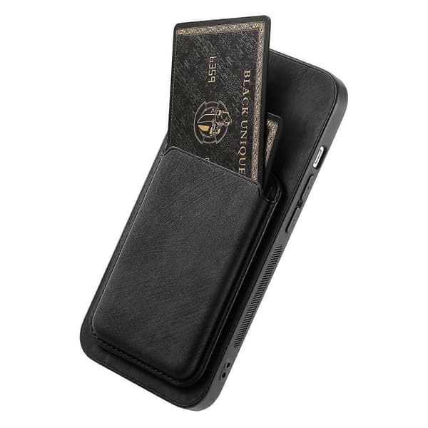 Magnetisk kortholder telefonveske til iPhone 16