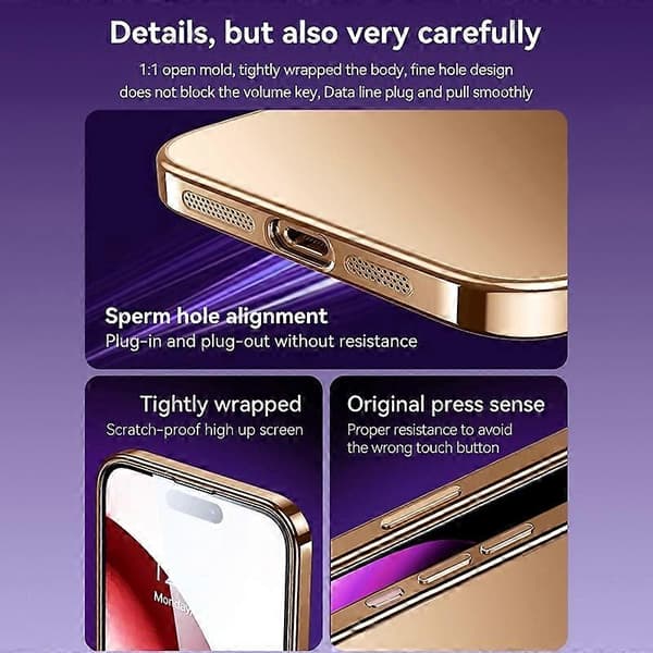SULADA TPU telefoncover til iPhone 16