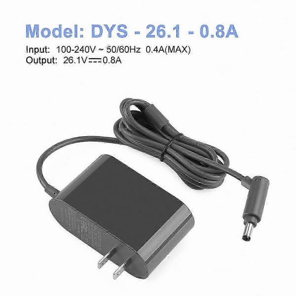 Støvsuger batterilader, erstatningsstrømadapterlader for V6 V7 V8 DC62 strømadapter Pl
