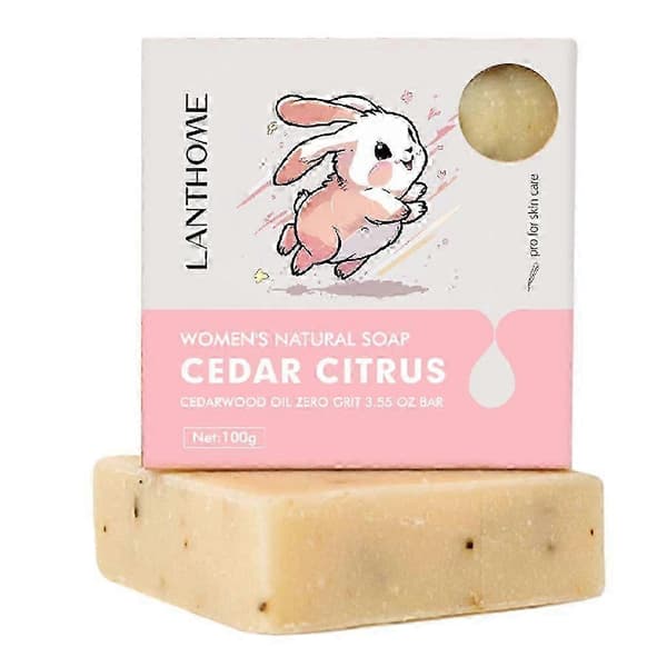 Ceder Citrus Mörk Fläck Akne Tvål & Kroppstvätt Set