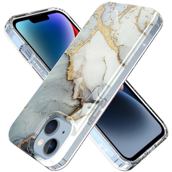 Marmor Mönster IMD Telefonfodral för iPhone 14