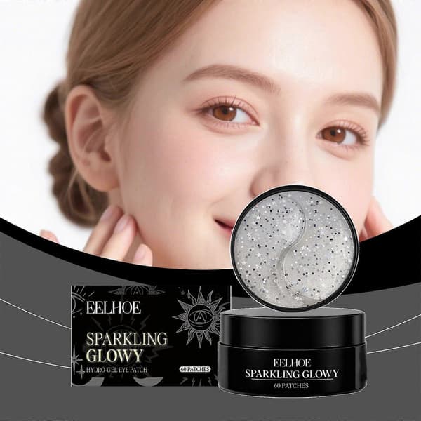 Pearl Eye Gel Patch Masks, Øyebehandlingsmaske Reduserer Rynker og Hevelser, Behandling av Mørke Ringer, Hydrogel Øyeplaster, 60 Par