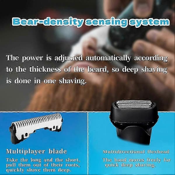 For Panasonic barberblad erstatningstilbehør ekstern folienett + internt kutterhode kompatibel med ES-serien